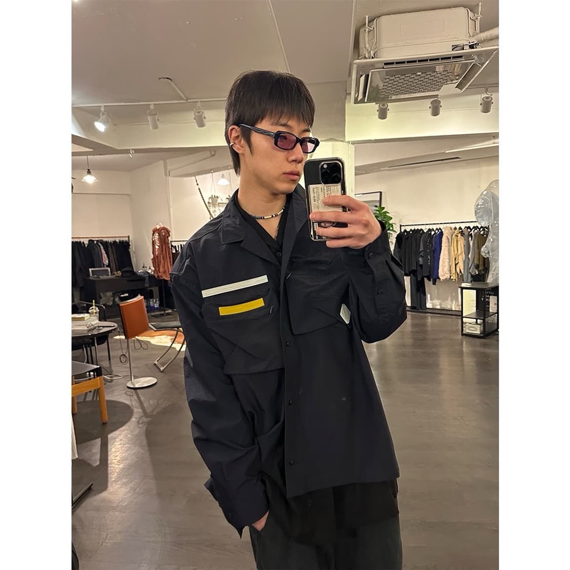 어콜드월 로고 셔츠 상품이미지4