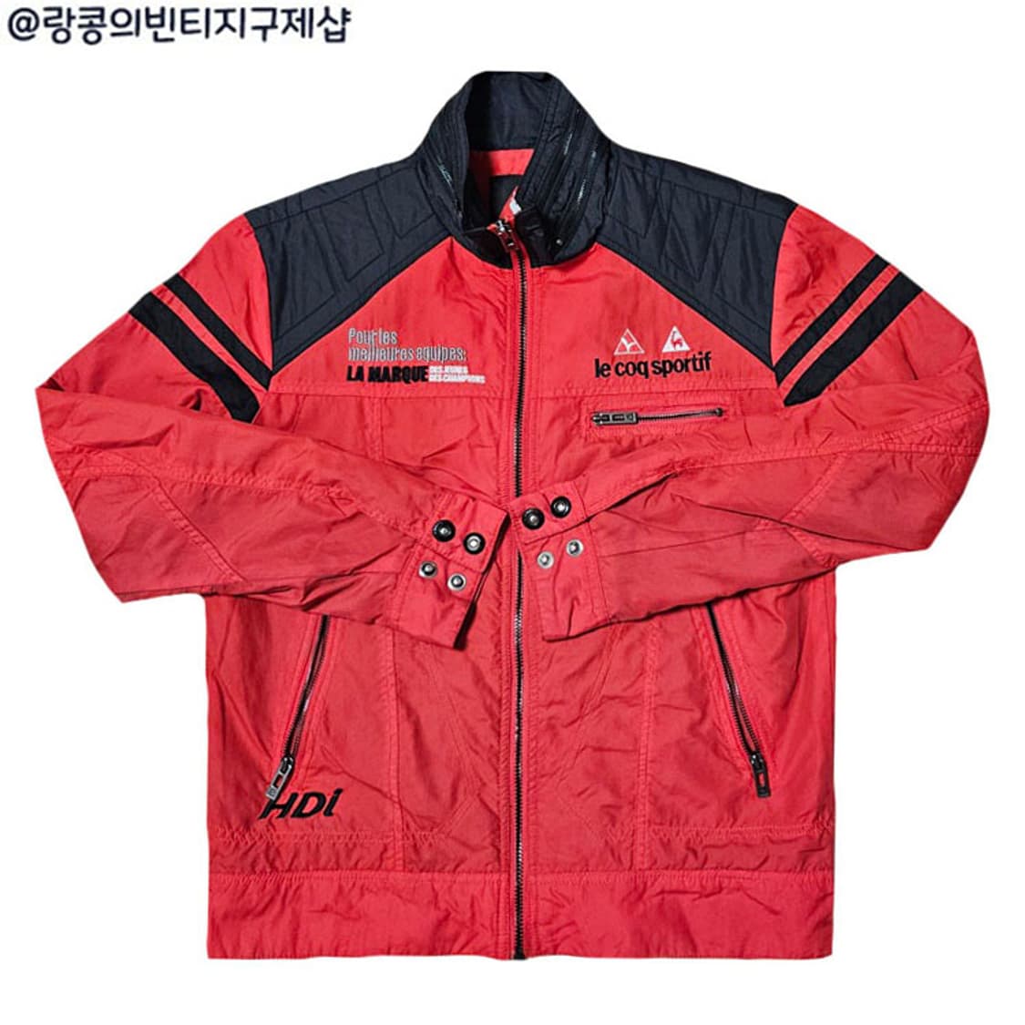 르꼬끄 올드스쿨 빈티지 푸조 바람막이 자켓 상품이미지1