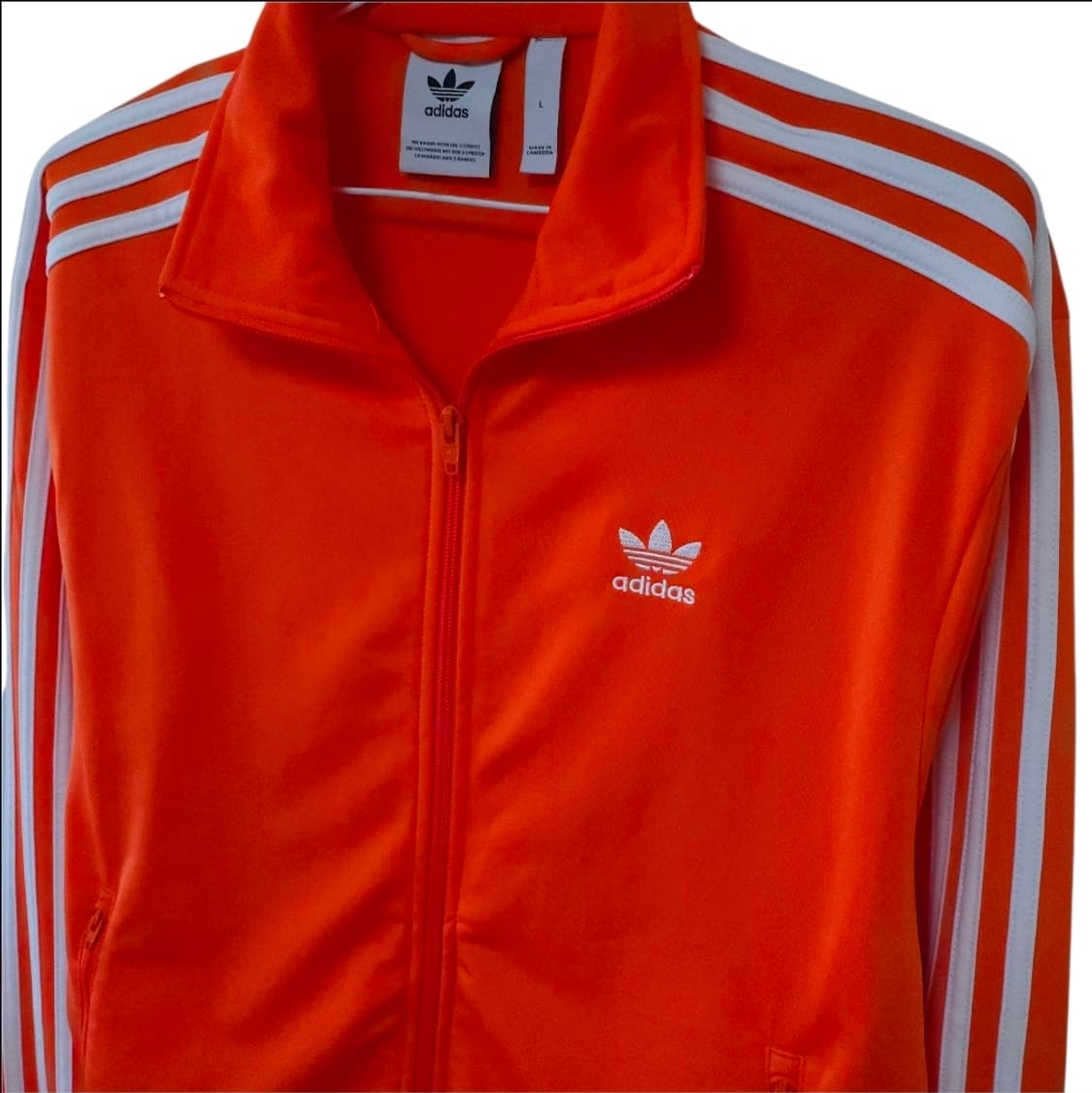 아디다스 파이어버드져지 오렌지 100-105 트랙탑저지 상품이미지4