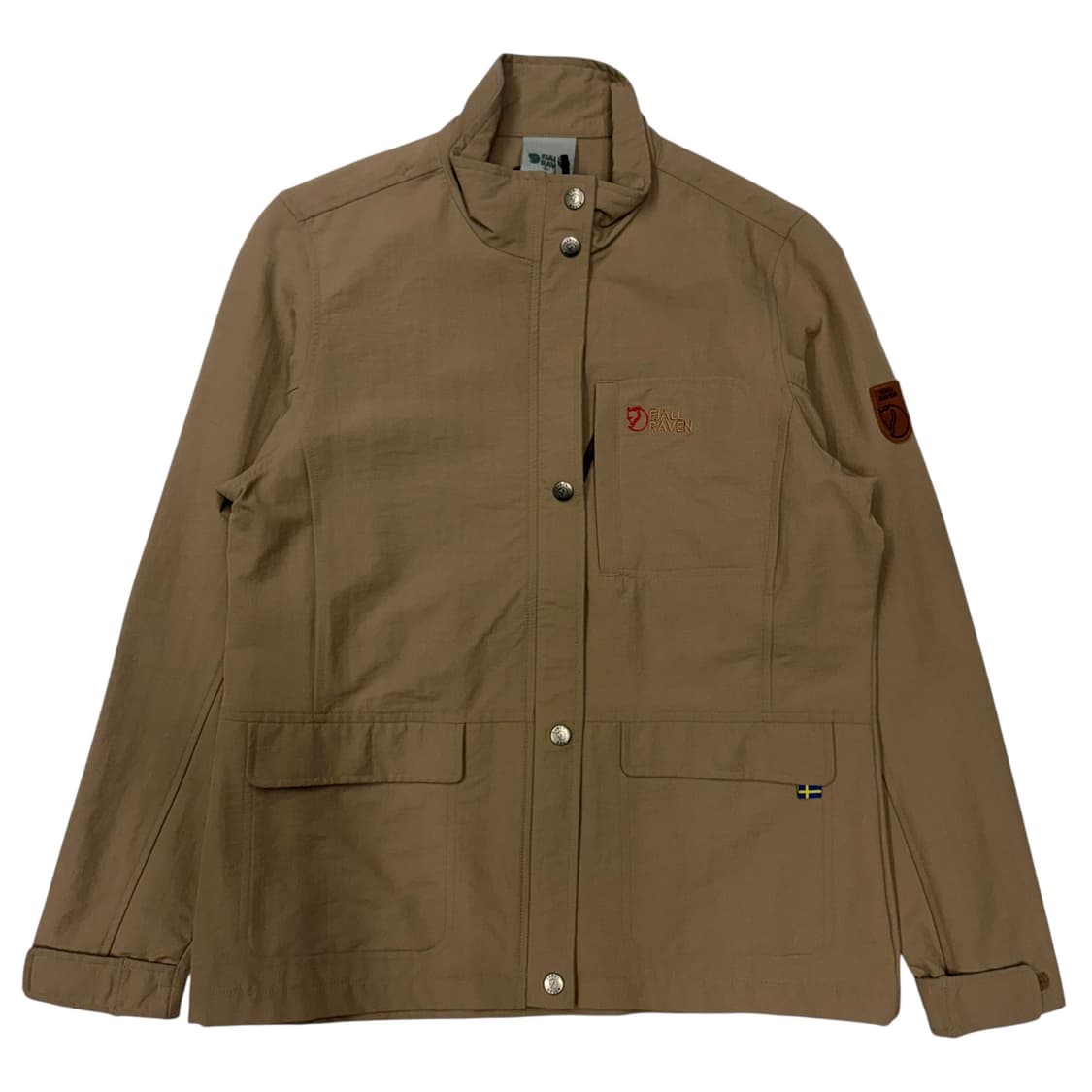 피엘라벤 베이지 스트레치 나일론 자켓 S 상품이미지1