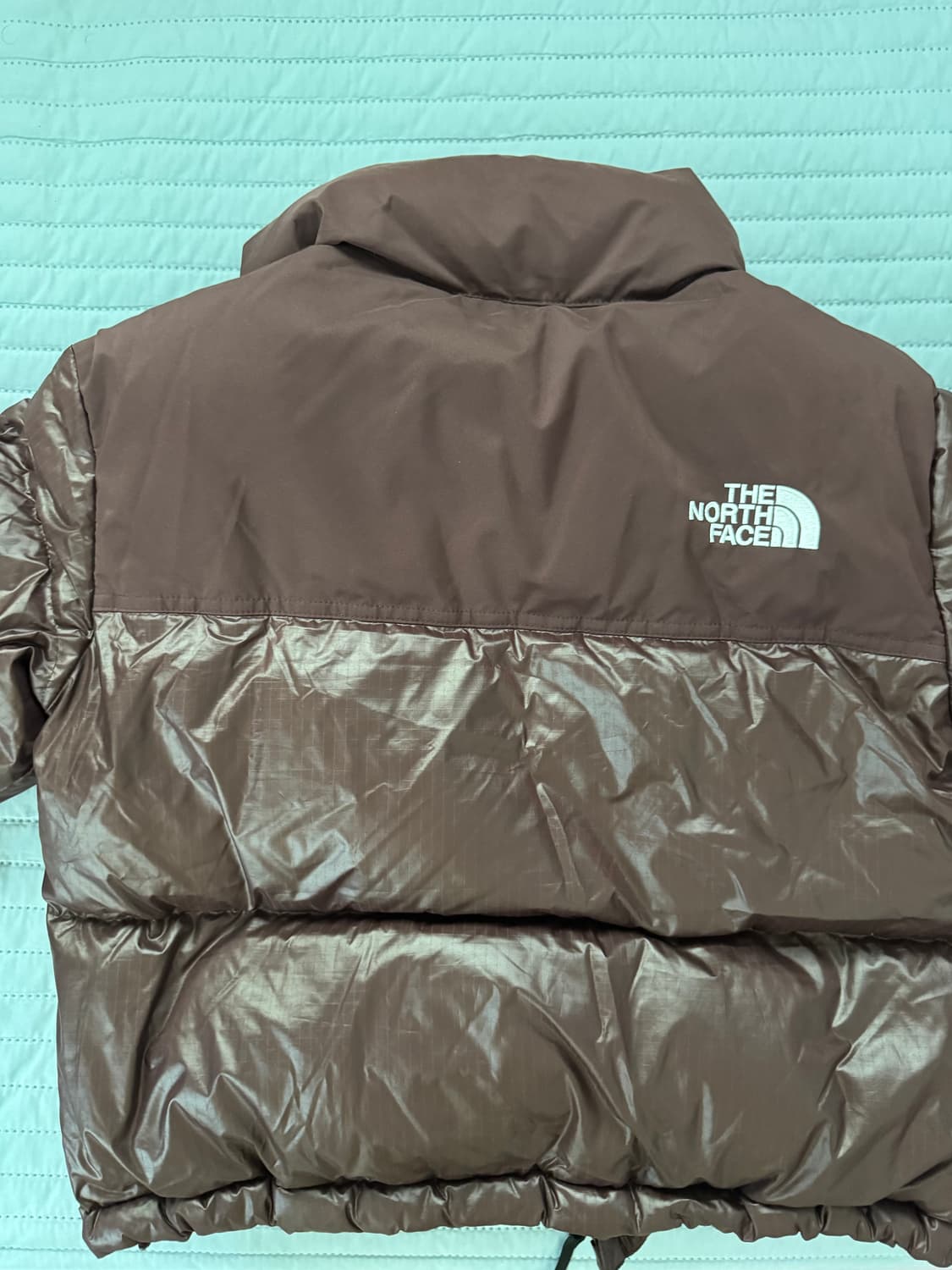 노스페이스 눕시 다운 자켓 코코아 브라운 S 상품이미지4