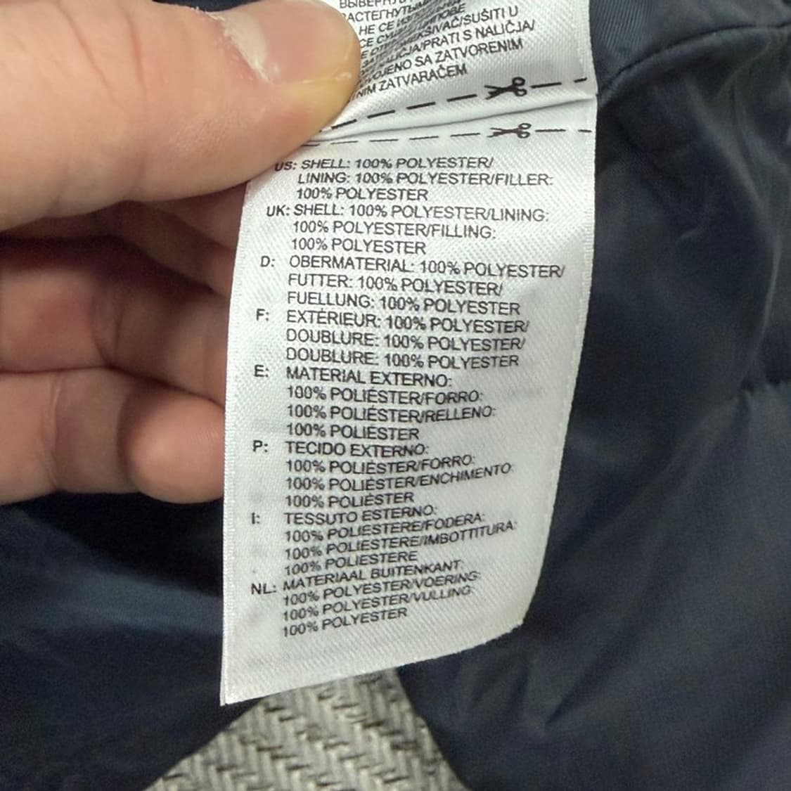 아디다스 키즈 배색 패딩 v1362 상품이미지6