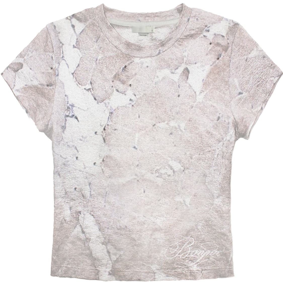 bonnae graphic open back slit top pink 상품이미지1