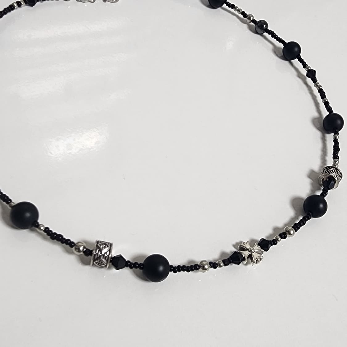 남자 십자가 포인트 목걸이 상품이미지3