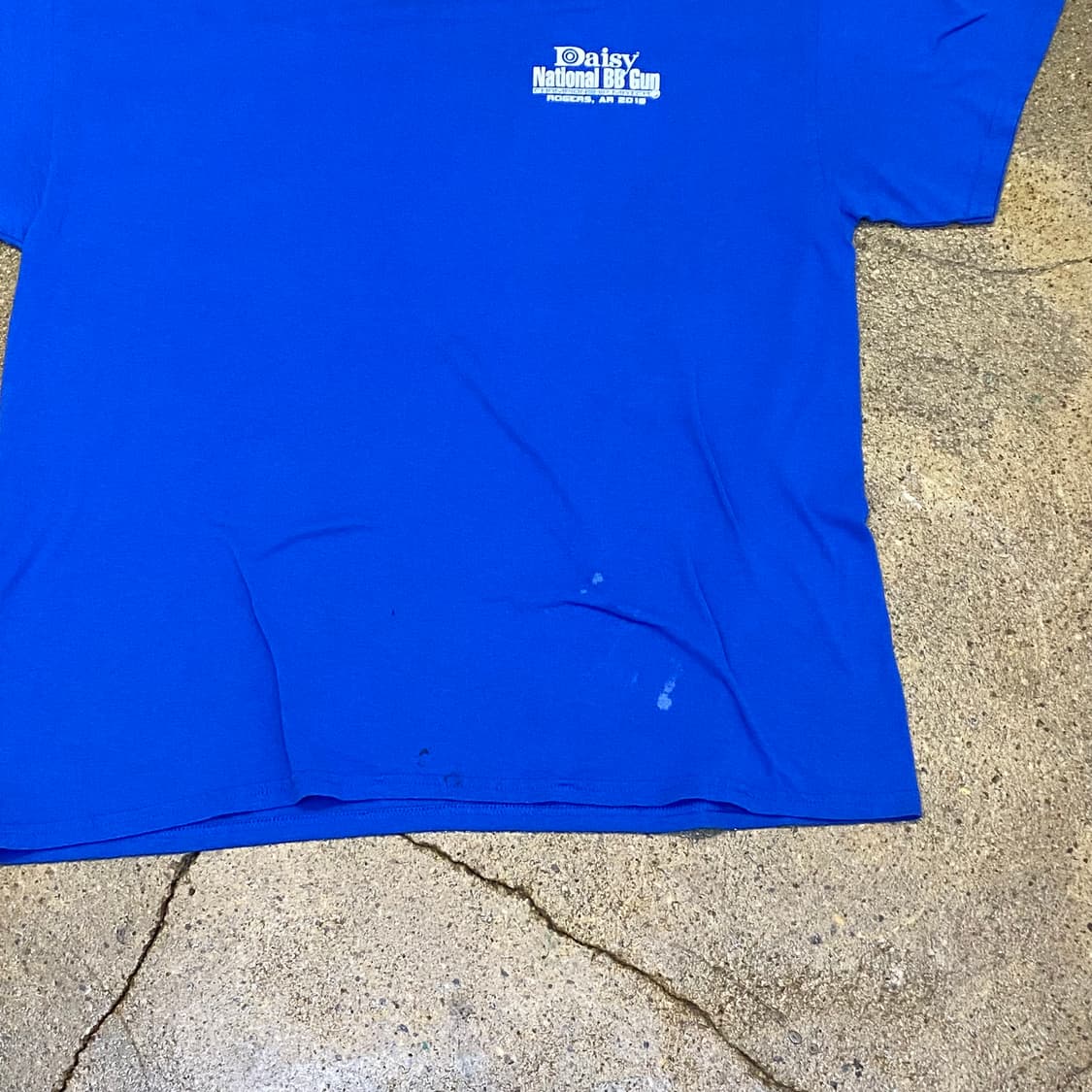 미국 빈티지 데이지499 길단 프린팅 반팔티 락티셔츠 상품이미지2