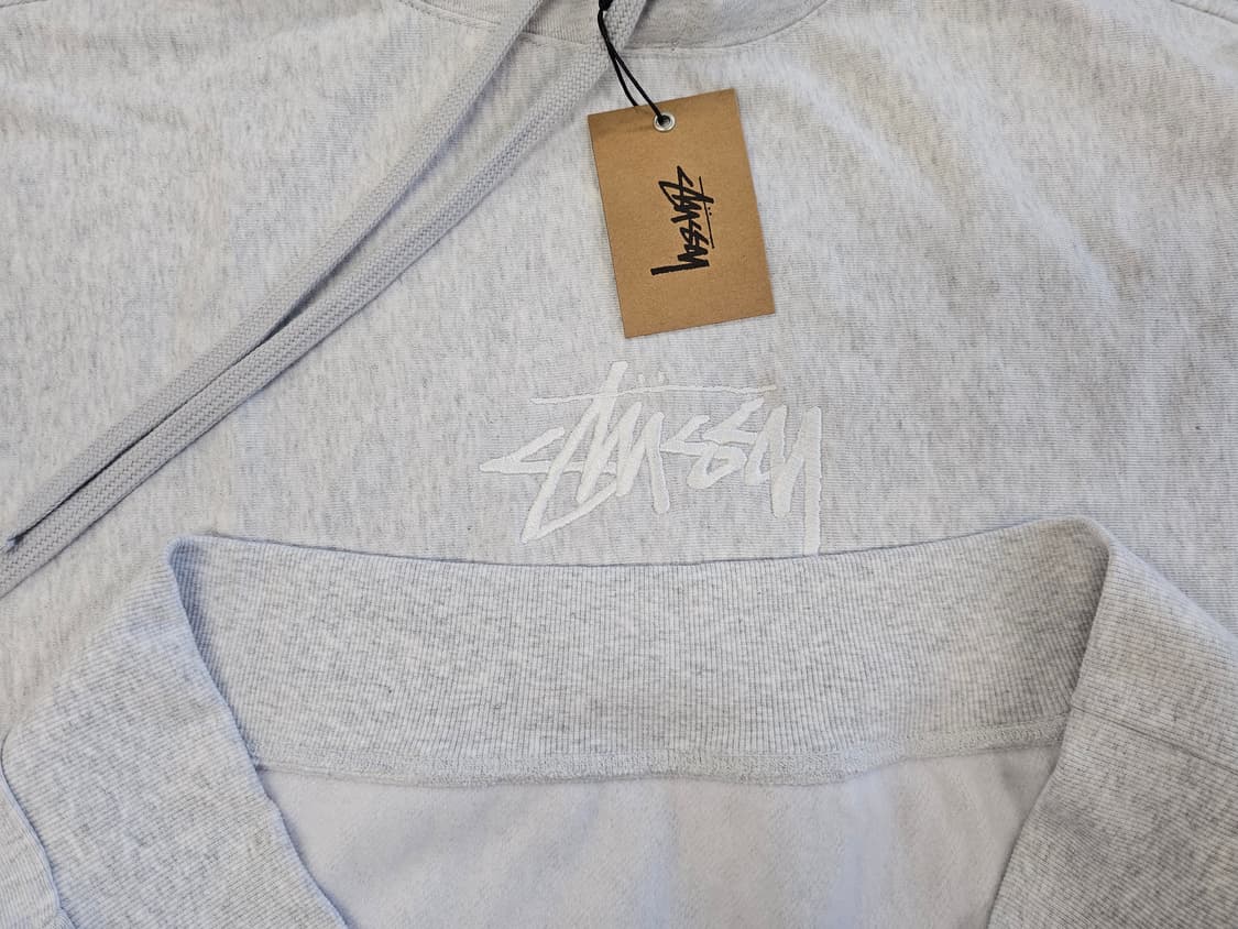 스투시 기모 자수로고 후드티 상품이미지5