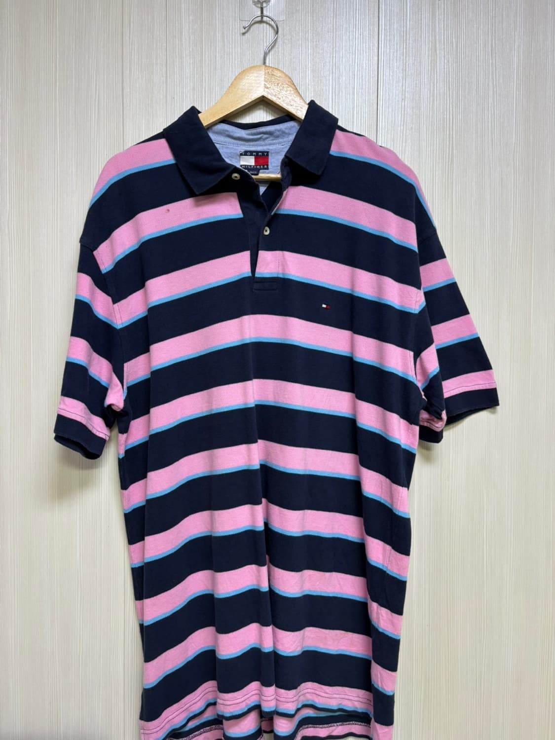 타미힐피거 스트라이프 반팔카라티 상품이미지4