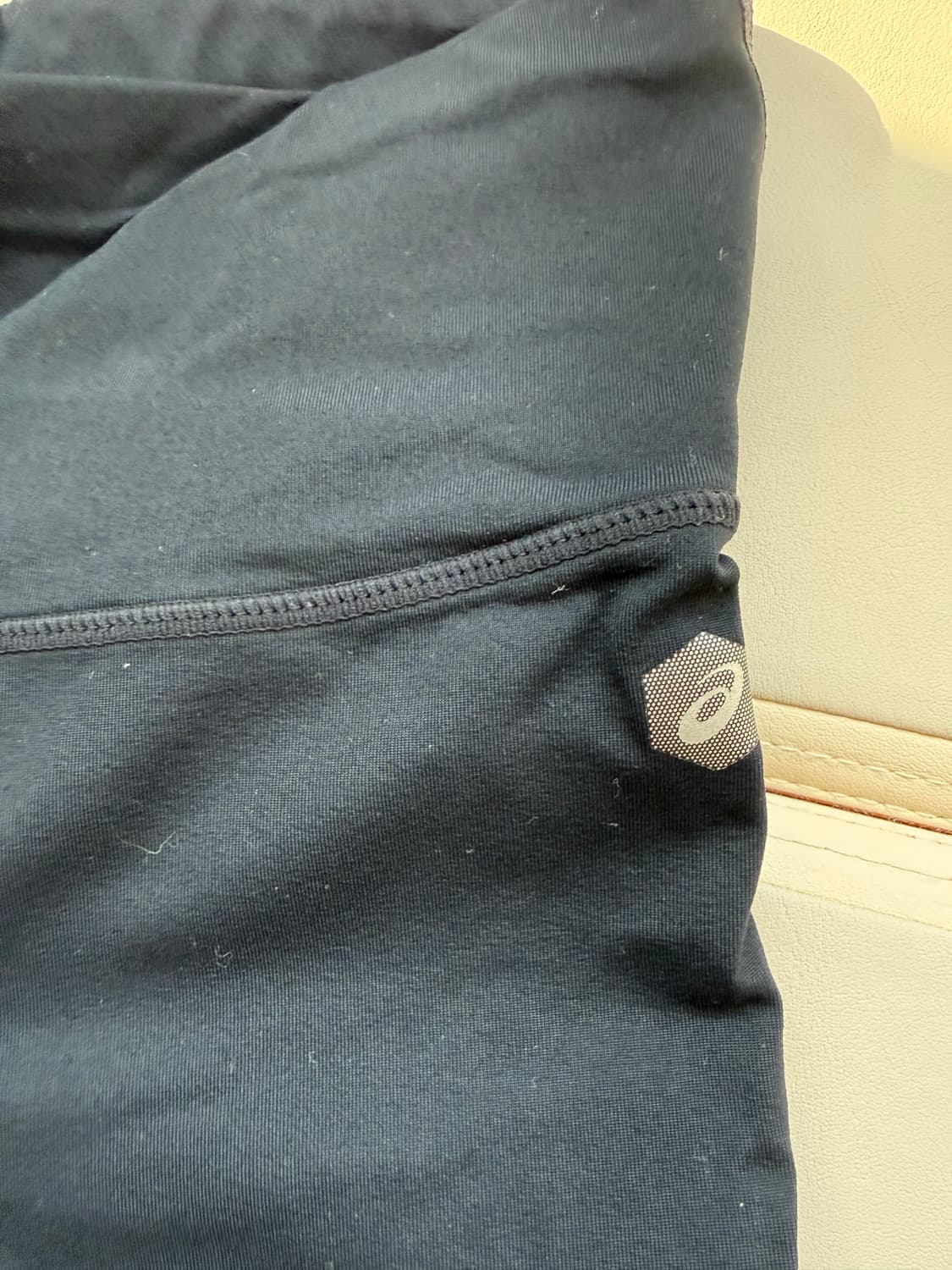 [택포] 아식스 여성 6-7부 레깅스 S 블랙 운동복 요가 헬스 필라테스 상품이미지4