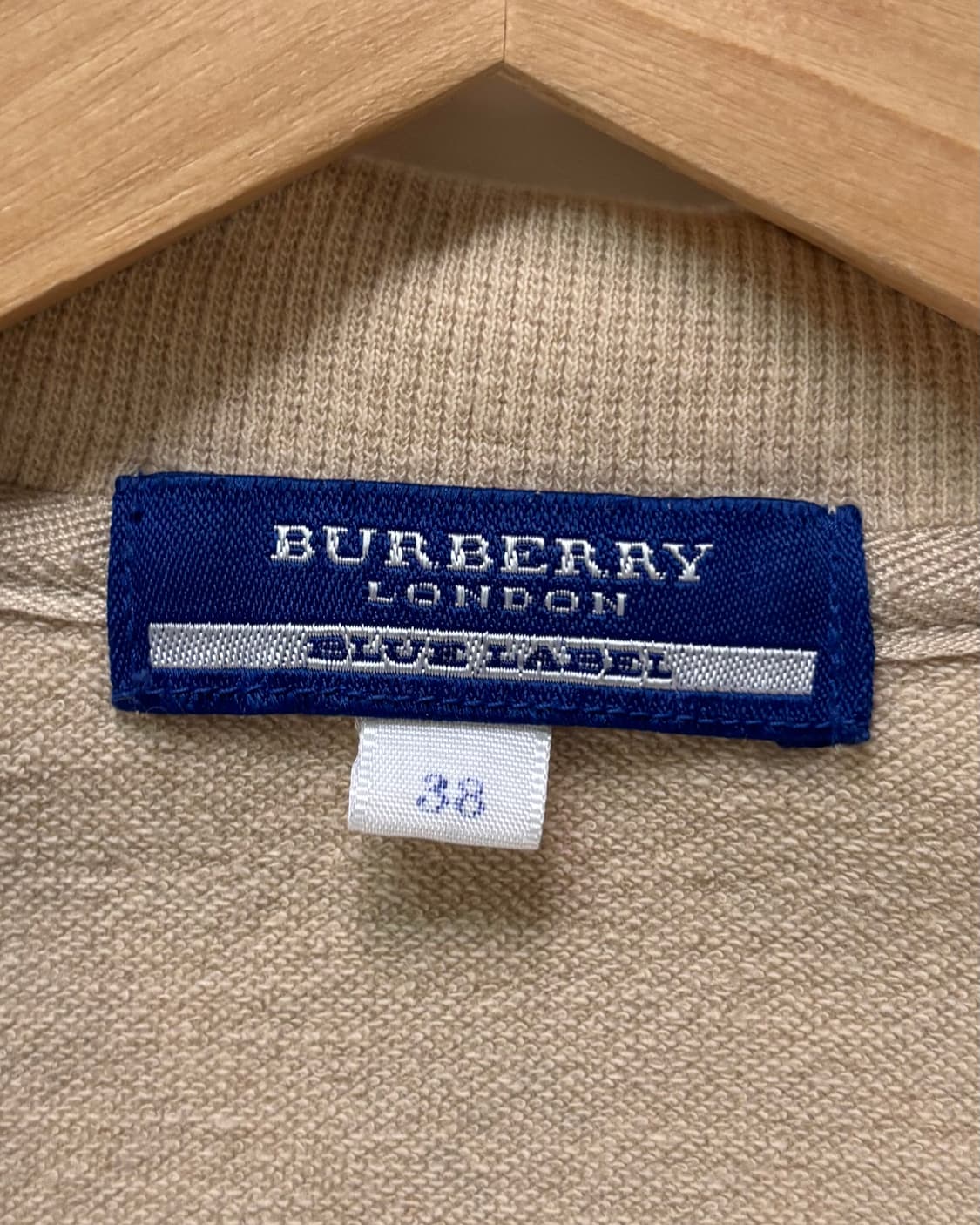 Burberry 버버리 블루라벨 기마로고 노바체크 코튼 집업 상품이미지5