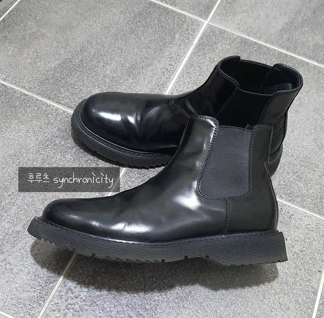 프라다 첼시 부츠 7.5 블랙 상품이미지2