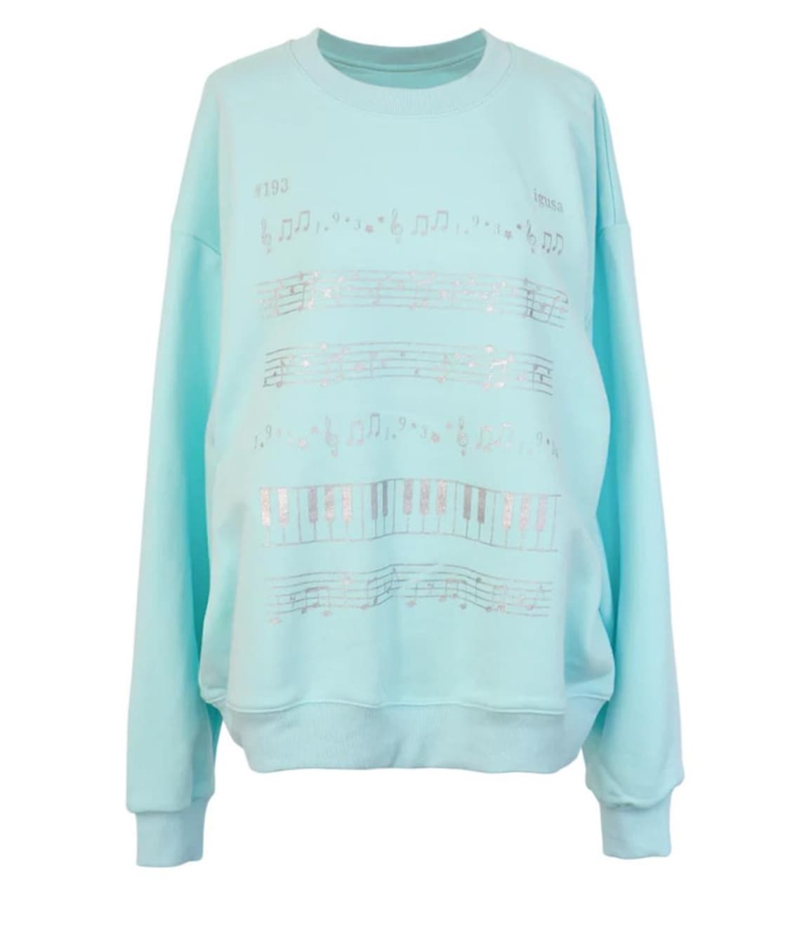 [igusa] PIANO Sweatshirt 상품이미지2