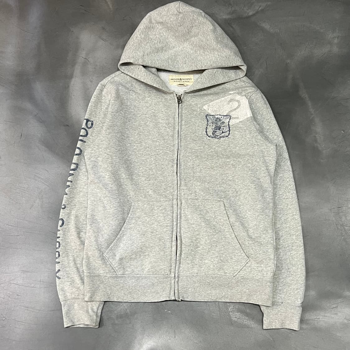  데님앤서플라이 프린팅 후드 집업 y15180 상품이미지1