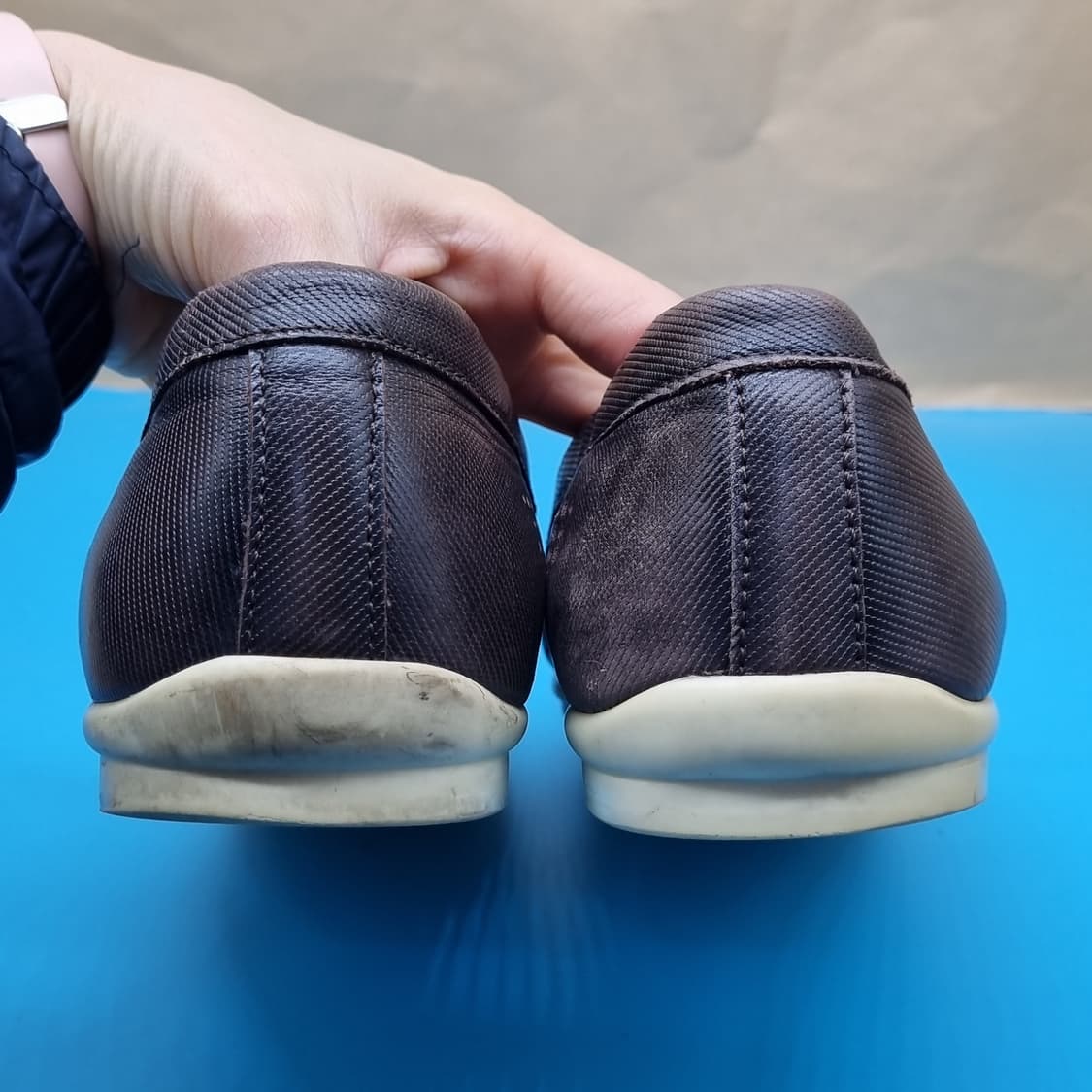 미소페 펀칭 남성테슬로퍼 실사이즈275 상품이미지4