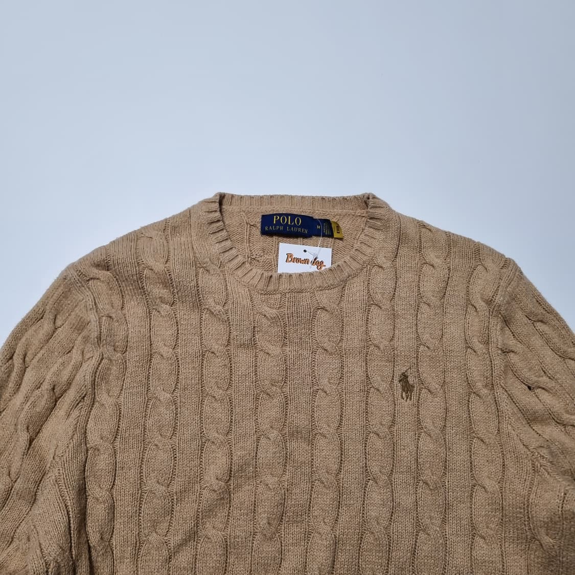 폴로 케이블 니트  상품이미지4