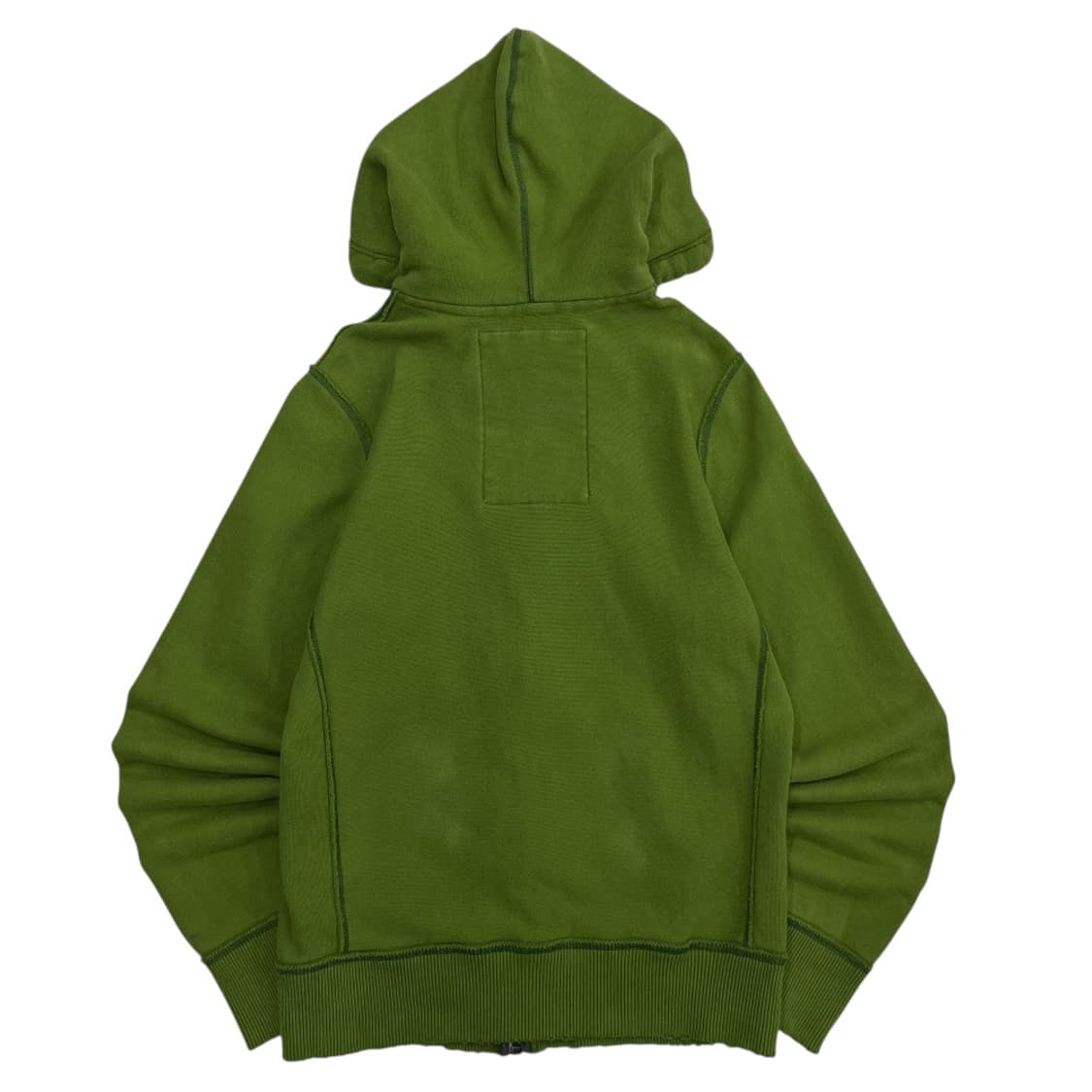 아베크롬비 센터로고 올리브그린 후드집업 M 상품이미지3