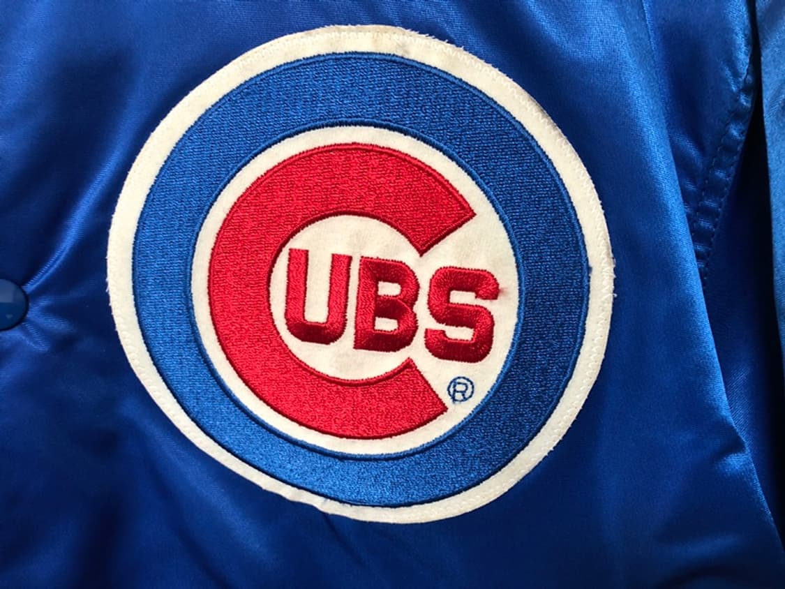 MLB 스타터 90's 시카고컵스 올드 어센틱 새틴자켓 L 상품이미지7