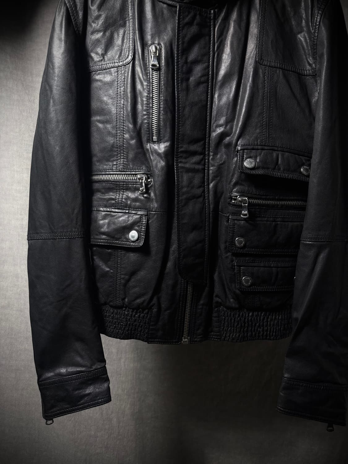 AW08 D&G Multi-Pocket Goatskin Jacket 상품이미지5
