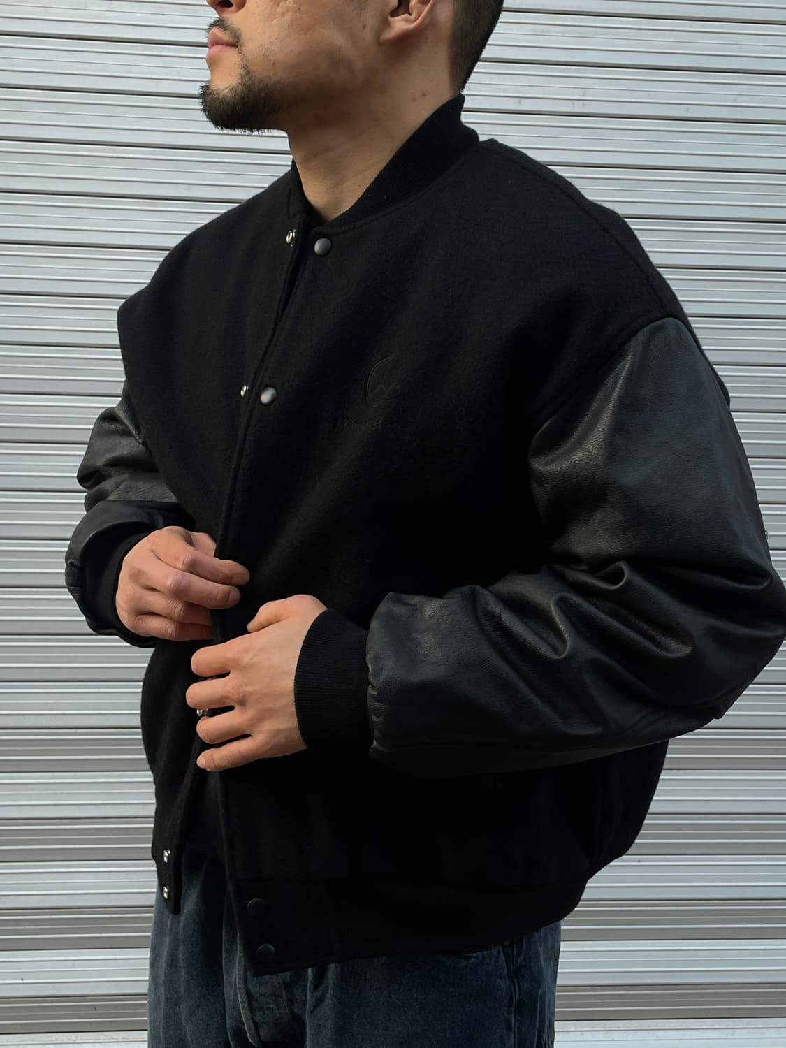 90s Mercedes Benz Lether Jacket(USA Made 상품이미지2