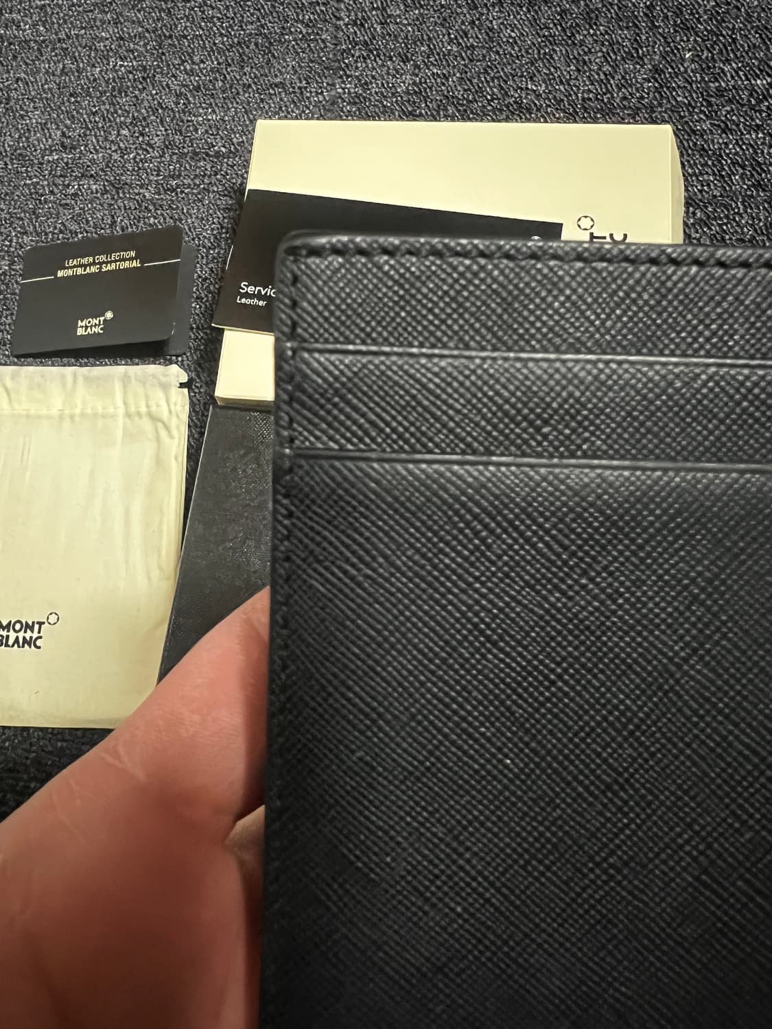 몽블랑 카드지갑 사토리얼 4cc ID 포켓 남성카드지갑 130323  상품이미지6