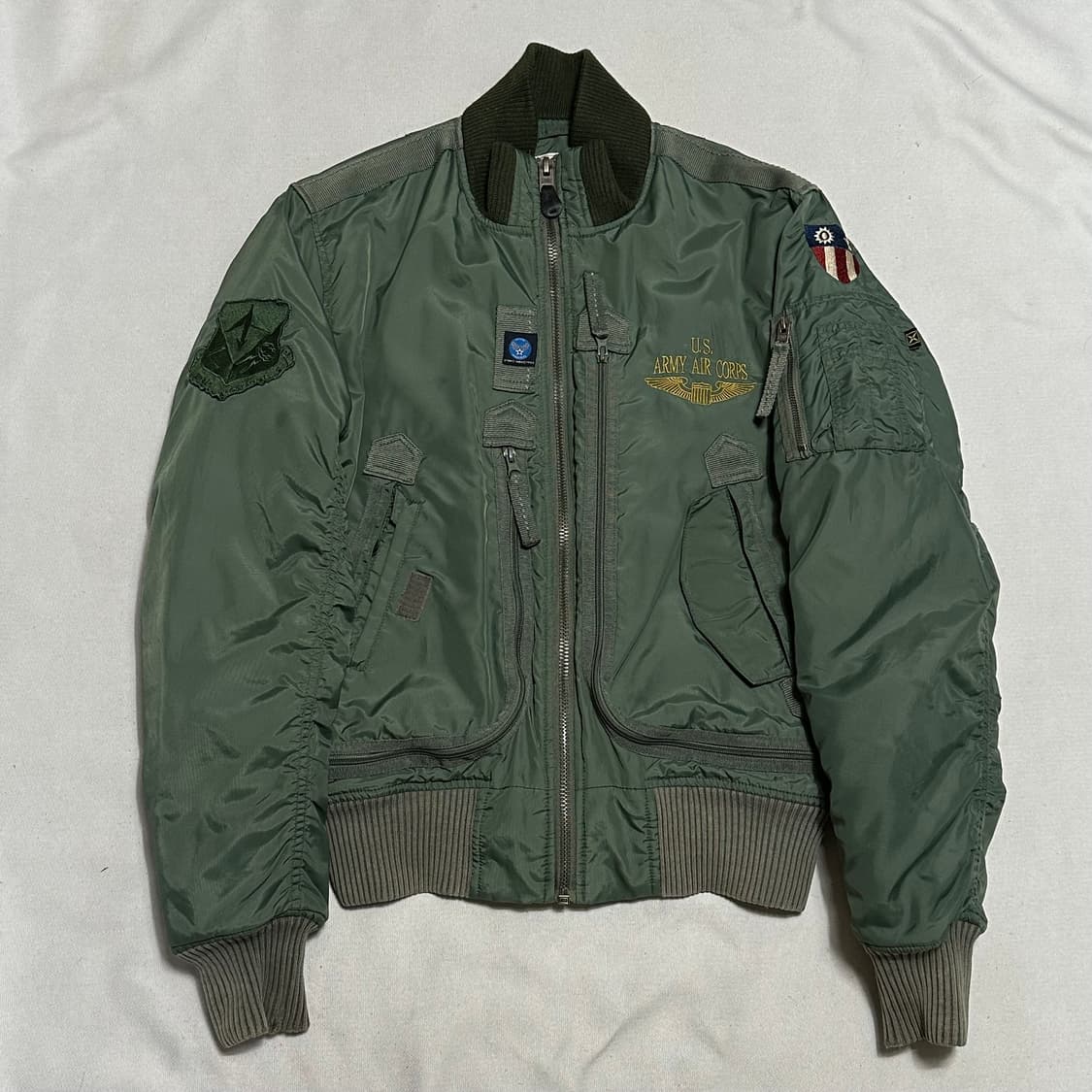 L 엑스스톤 US ARMY 항공점퍼 상품이미지2