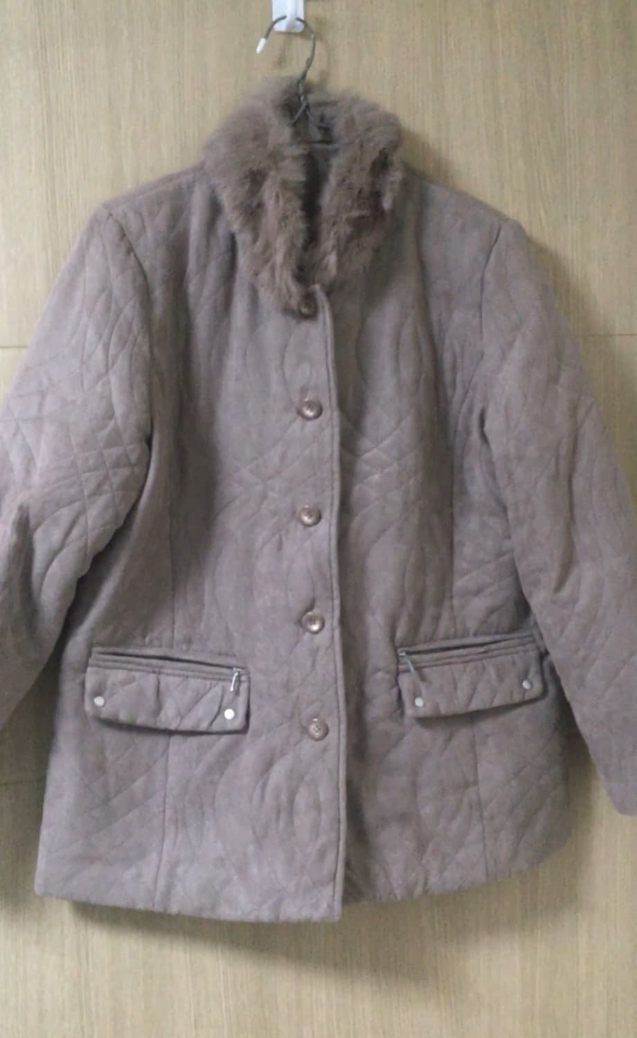 Suade & fur jacket 상품이미지4