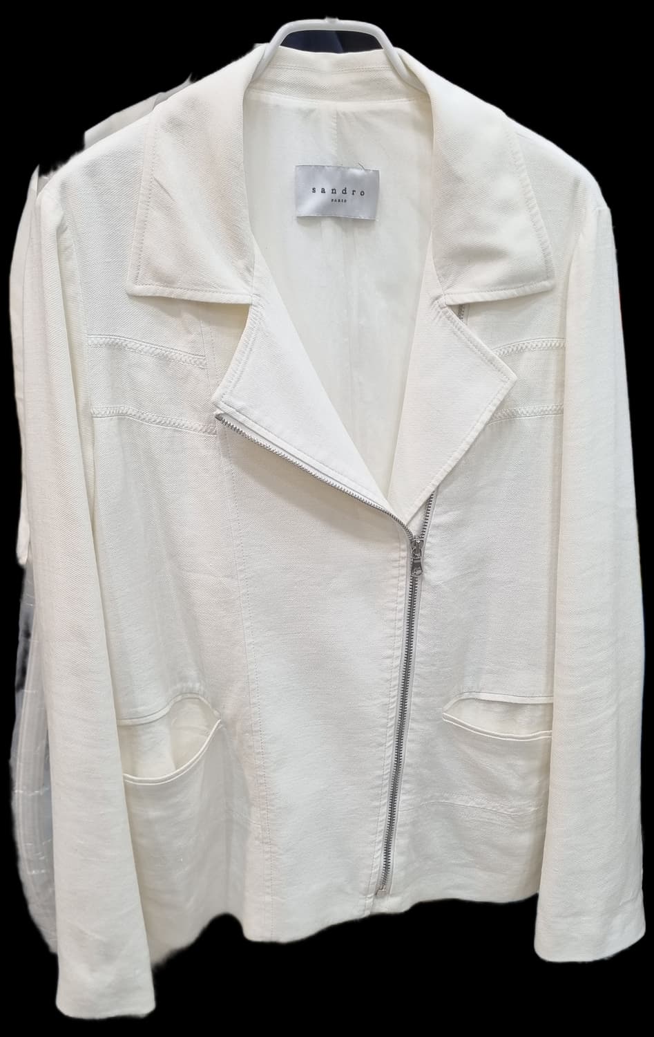 산드로 여성 자켓 아이보리 54호 상품이미지1