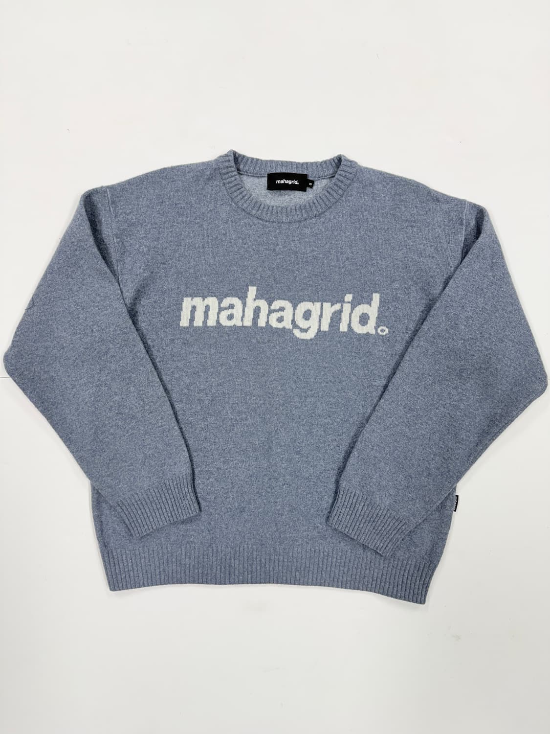 마하그리드 베이직로고 니트 상품이미지1