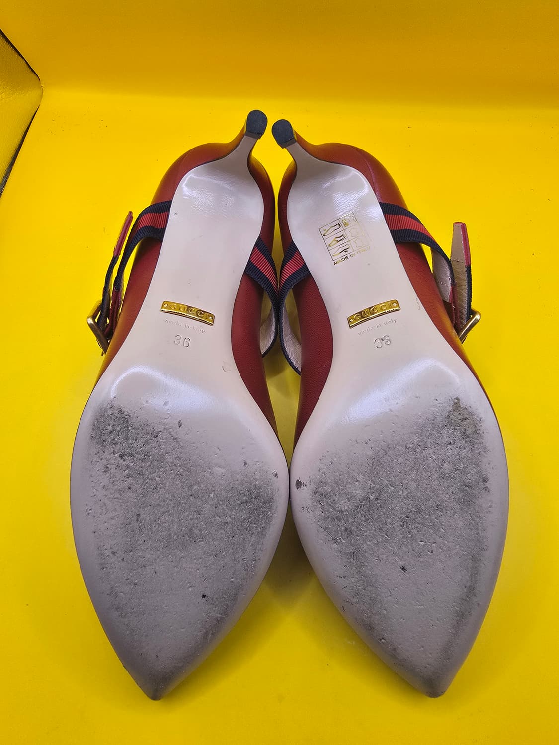 구찌 메리제인 힐 36 (235) / 정품 / 풀박 상품이미지7