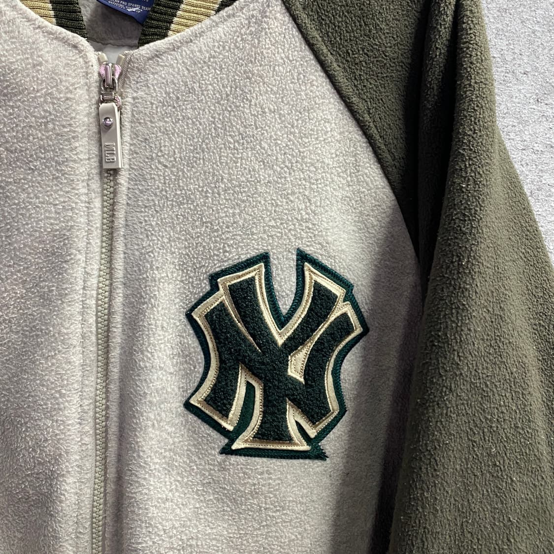 Wws 00s MLB 뉴욕 양키스 모직 점퍼 B3500 상품이미지3