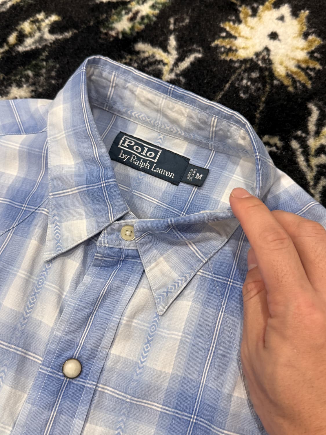 폴로 웨스턴 셔츠 M 상품이미지2