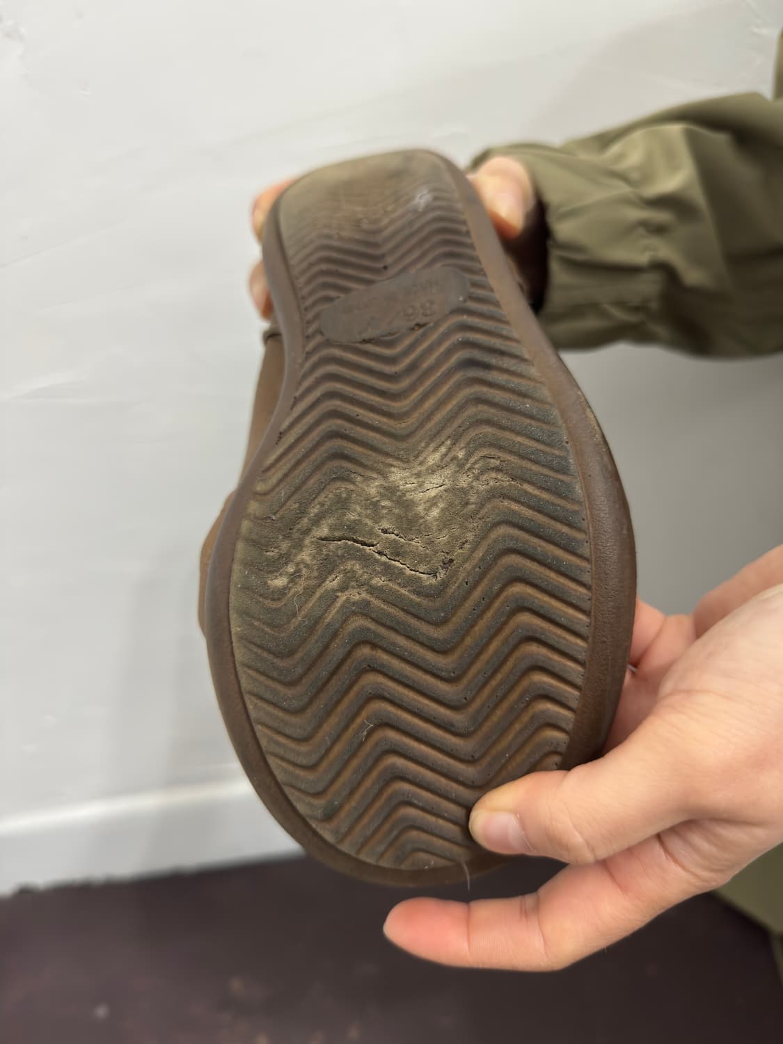 brown vintage leather shoes 상품이미지6