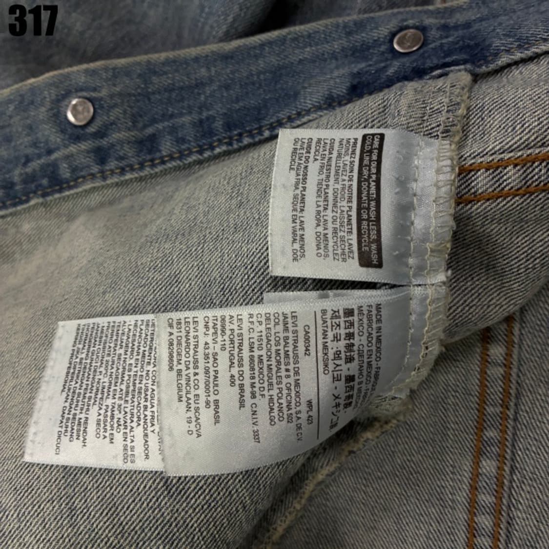 리바이스 데님자켓 상품이미지4