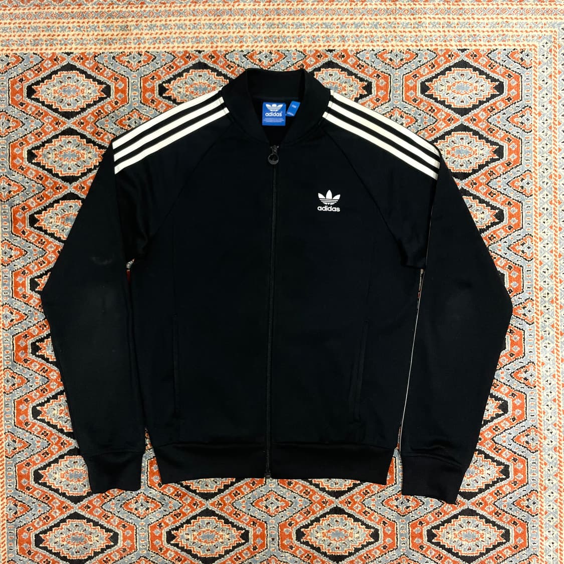 아디다스 오리지날 블랙 집업져지 자켓 남성95 상품이미지1