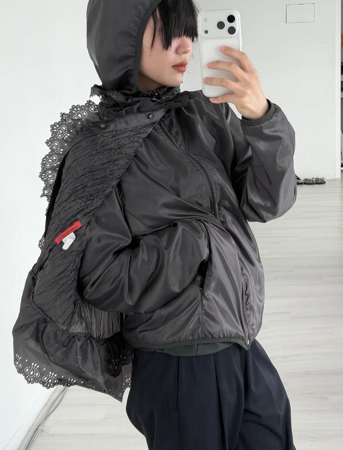 에옹쓰 eonts thornel windbreaker brown 상품이미지3