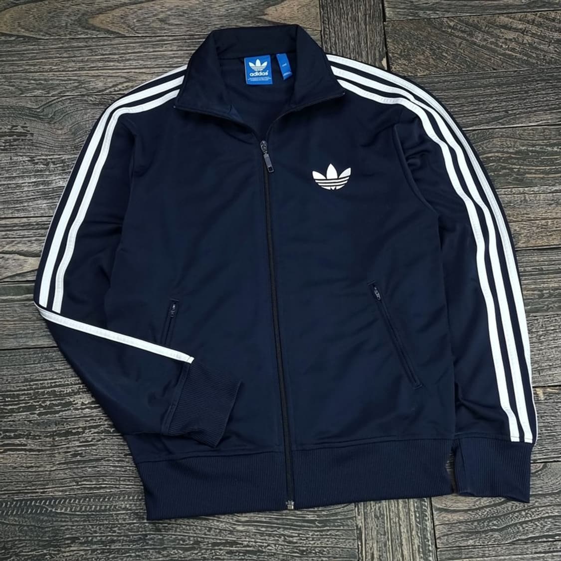 [아디다스] 파이어버드 져지 트랙탑 집업 자켓 네이비 M17493 상품이미지1