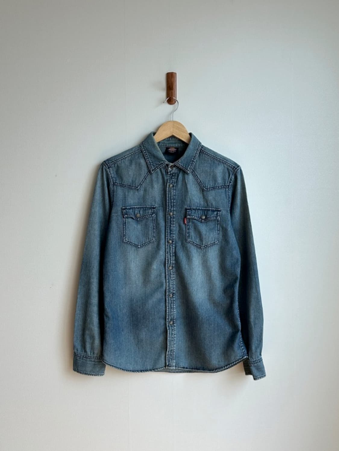 디키즈 데님 웨스턴 셔츠 L 상품이미지2
