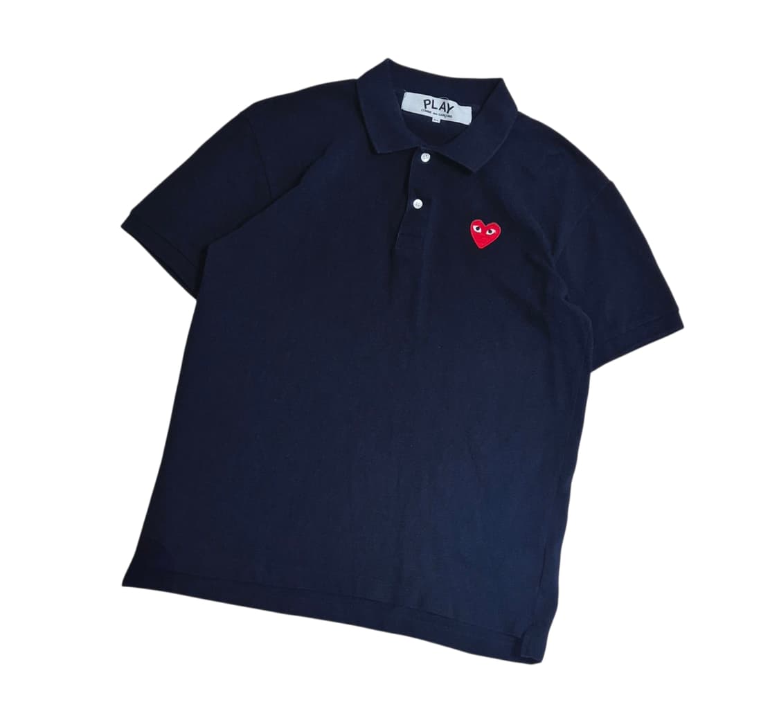 꼼데가르송 반팔 카라티 상품이미지1