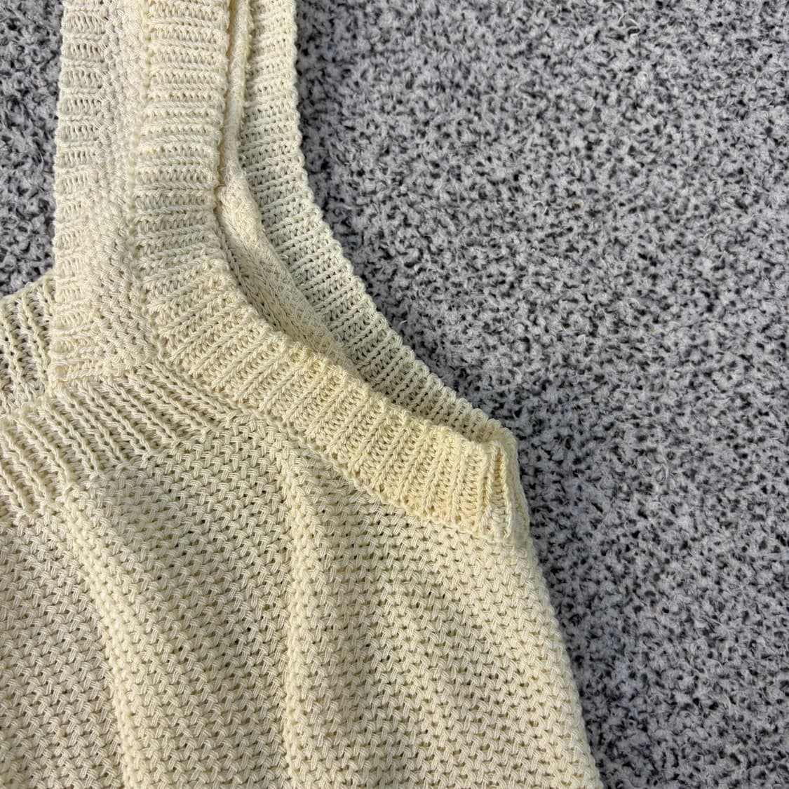 실측확인 빈티지 니트 뷔스티에 나시티 0416J 상품이미지4