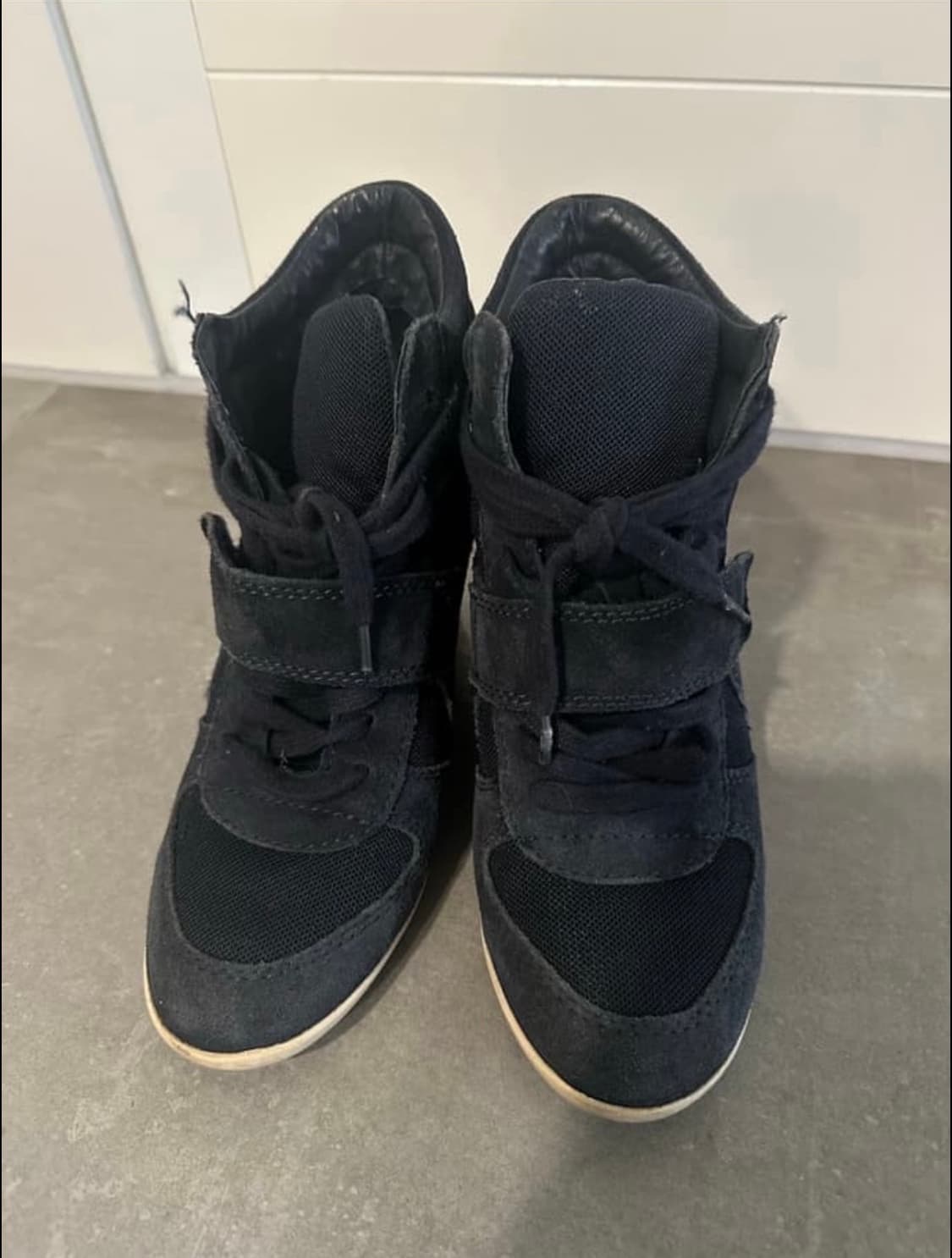 아쉬 블랙 웨지 스니커즈 240 상품이미지2