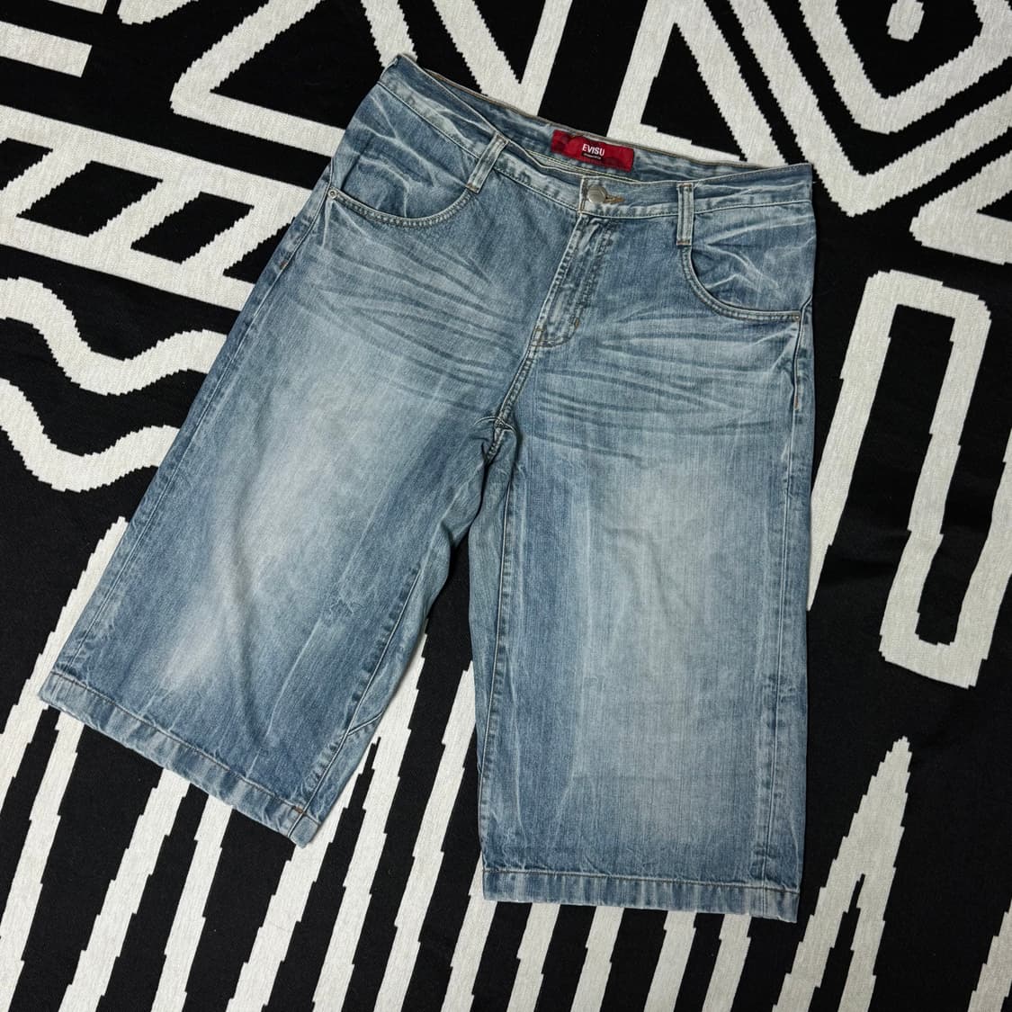 EVISU 에비수 버뮤다 팬츠 34 상품이미지4