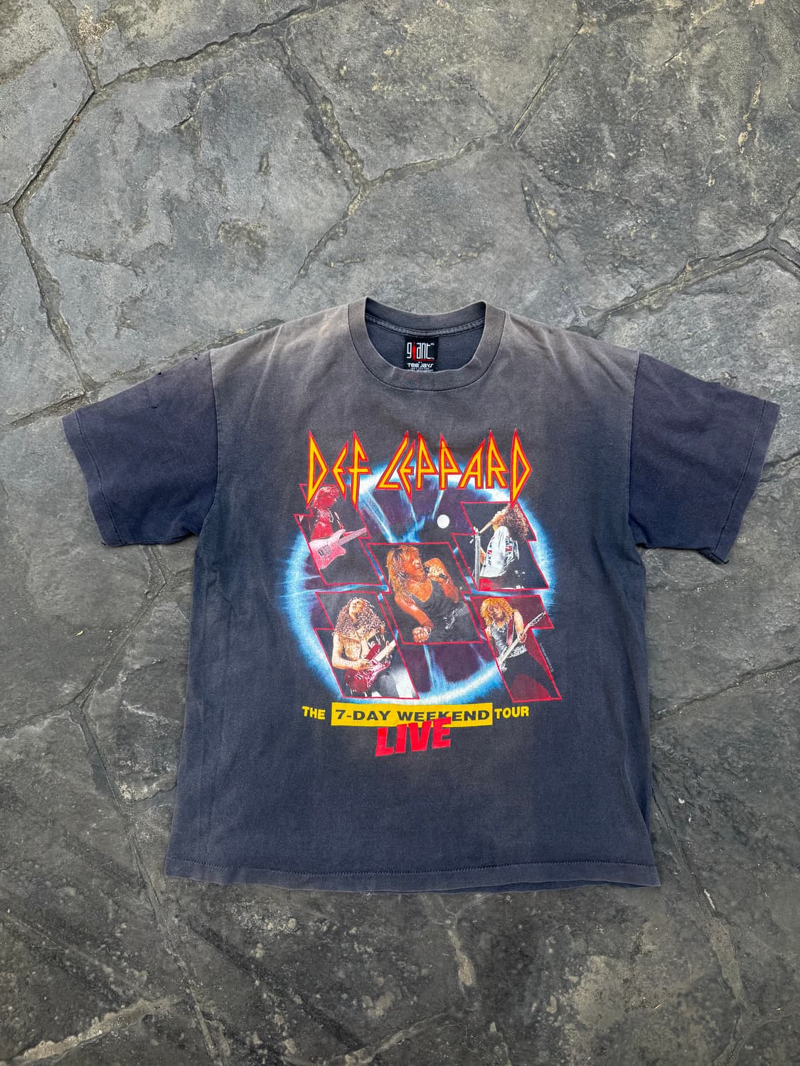 90’s 데프레파드 투어 밴드 티셔츠 상품이미지1