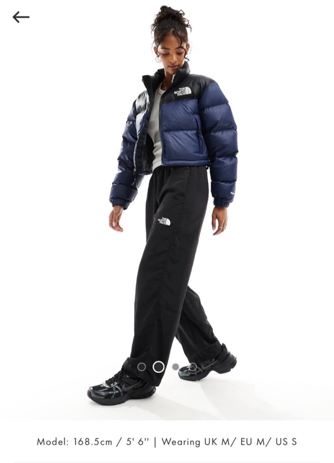 [노스페이스] 크롭 눕시 패딩 상품이미지4