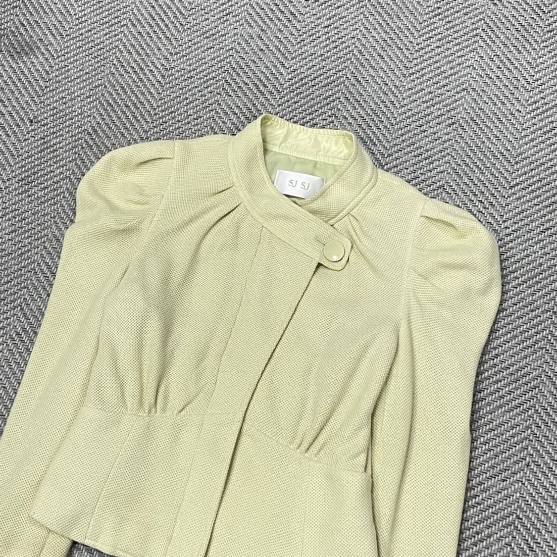 sjsj 퍼프 숄더 코튼 자켓 v0102 상품이미지3