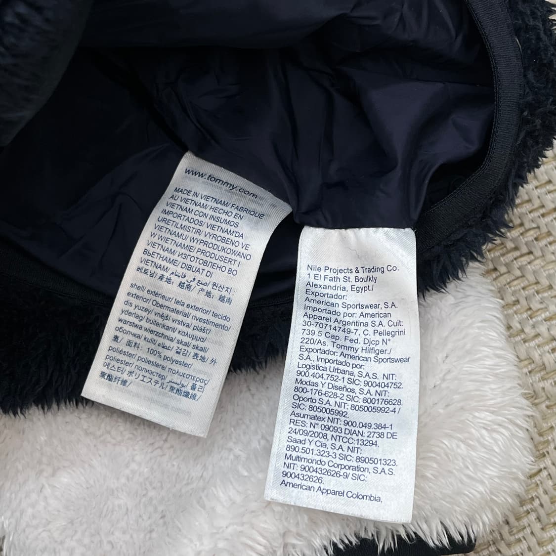 타미힐피거 배색 플리스 r2426 상품이미지7