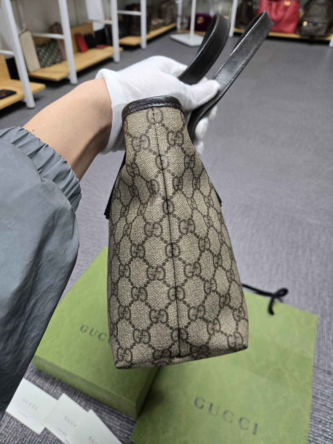 [정품][특가] 구찌 시그니처 토트백 상품이미지4