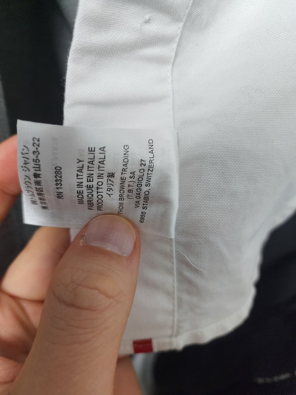 새상품) 톰브라운 옥스포드 히든 셔츠 사이즈2 상품이미지7