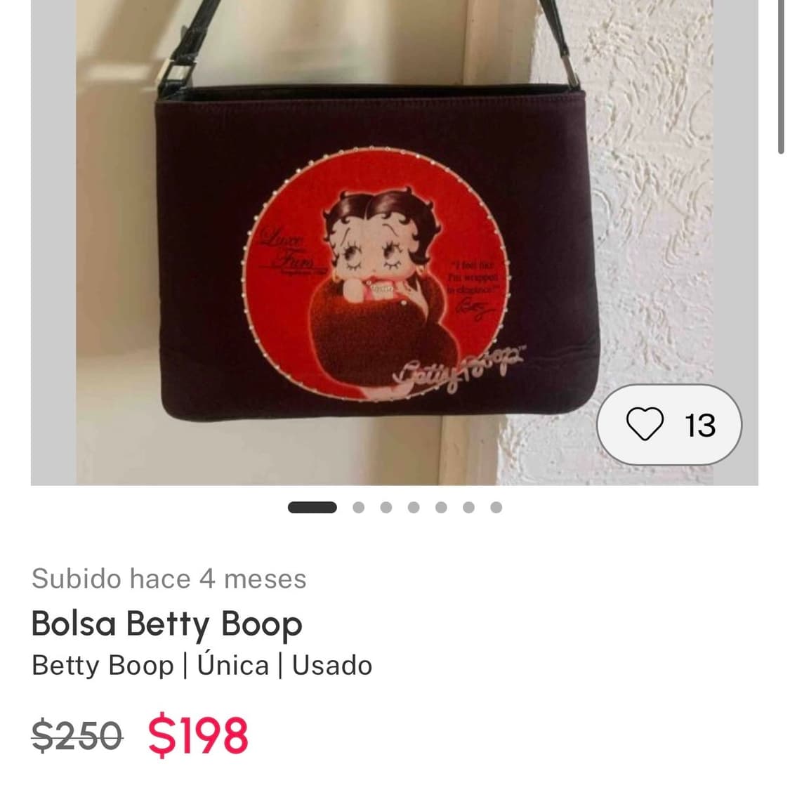 레어) 정품 빈티지 베티붑 숄더백 상품이미지6