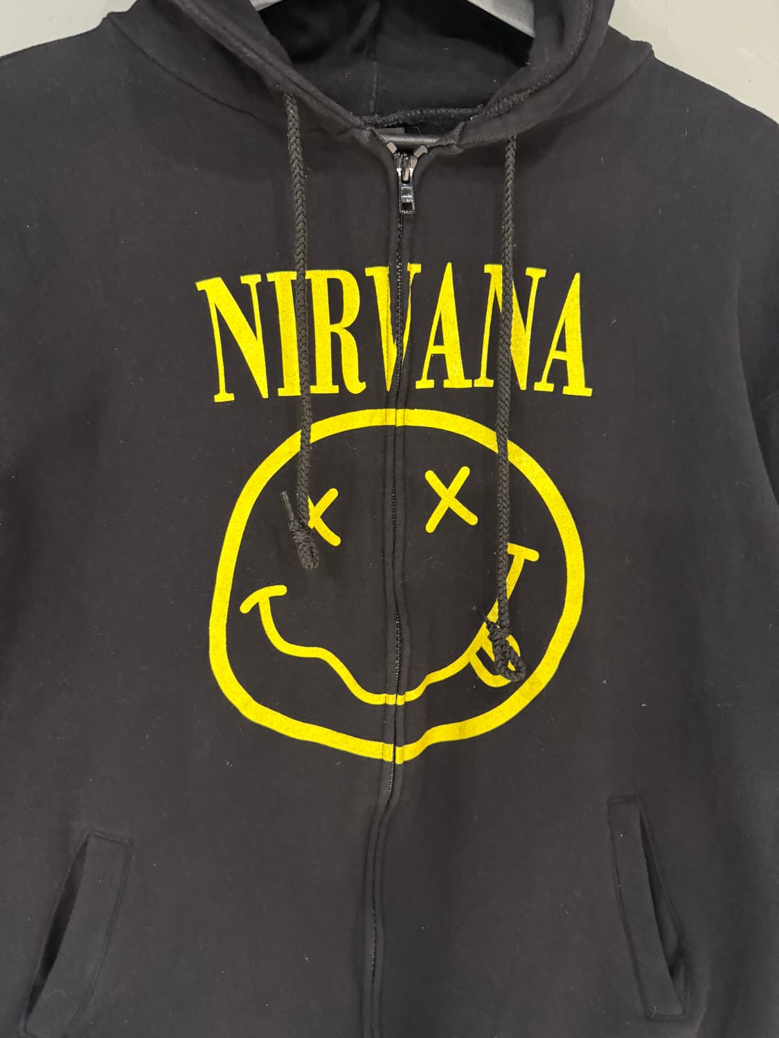Nirvana printing hood zip-up 상품이미지6