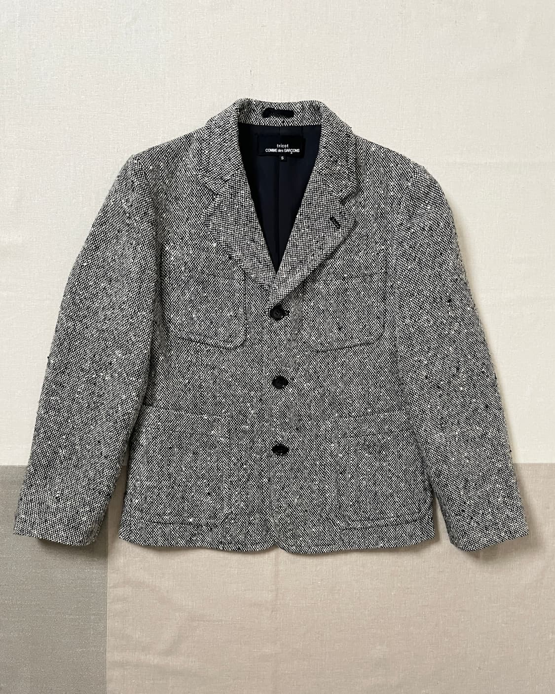 꼼데가르송 트위드 블레이져 comme des garcons 테일러드자켓 상품이미지1