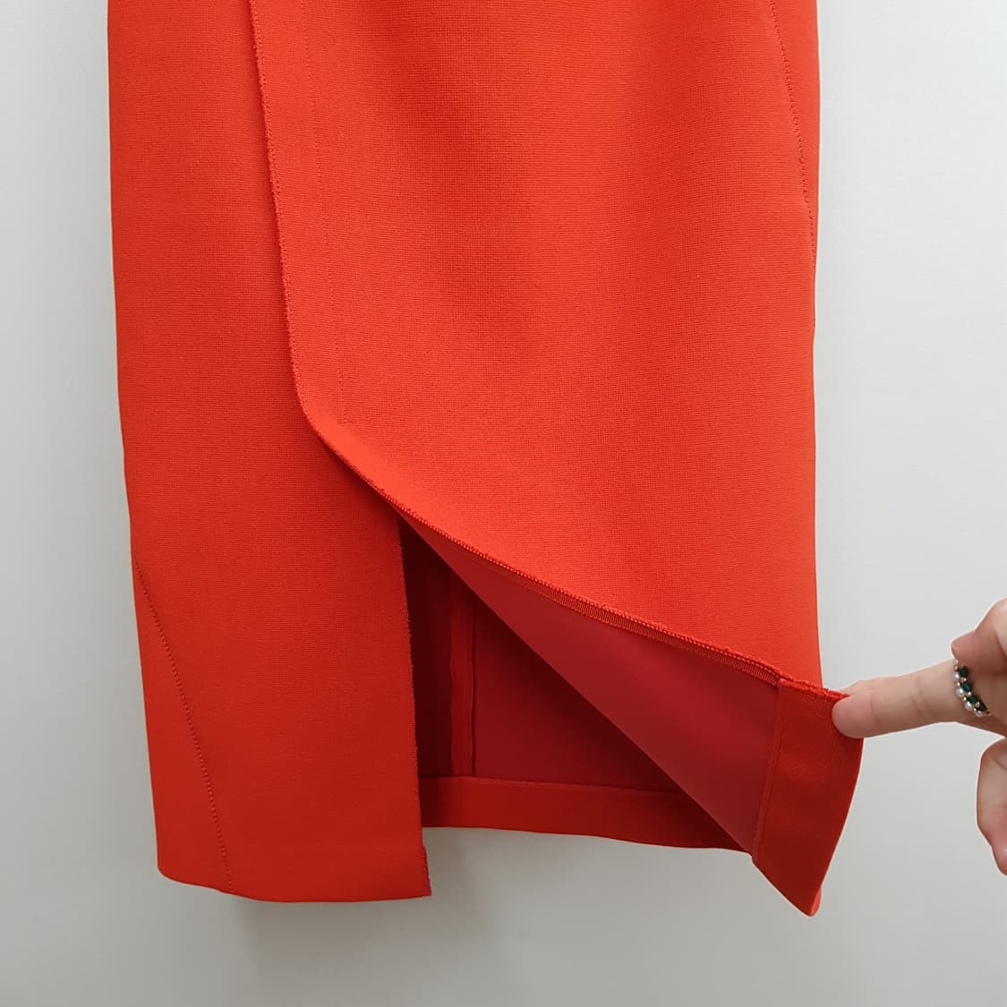 오브제 아카이브 스칼렛 싱글 자켓  미디 스커트 셋업 55사이즈 상품이미지7